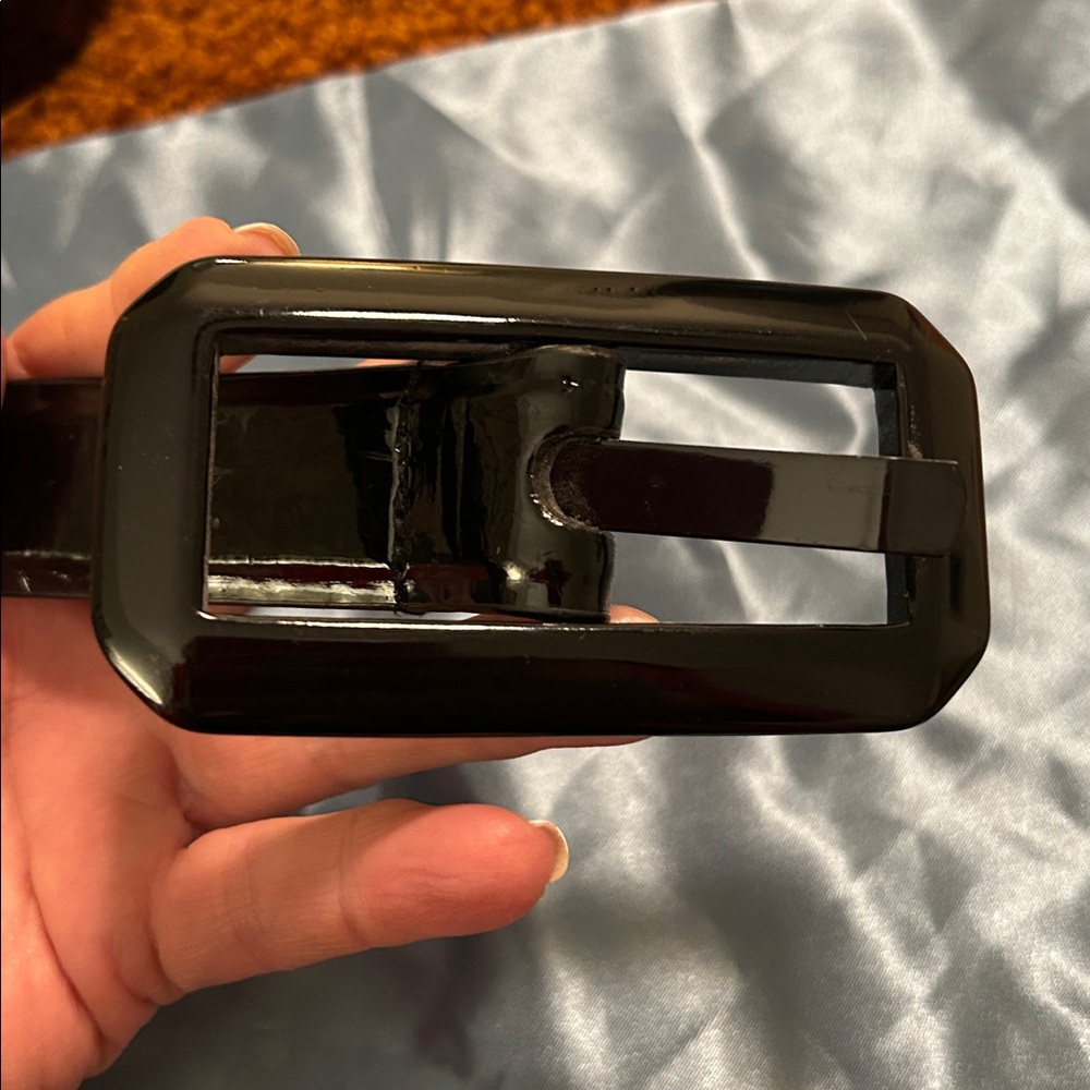 Patent Leather Belt